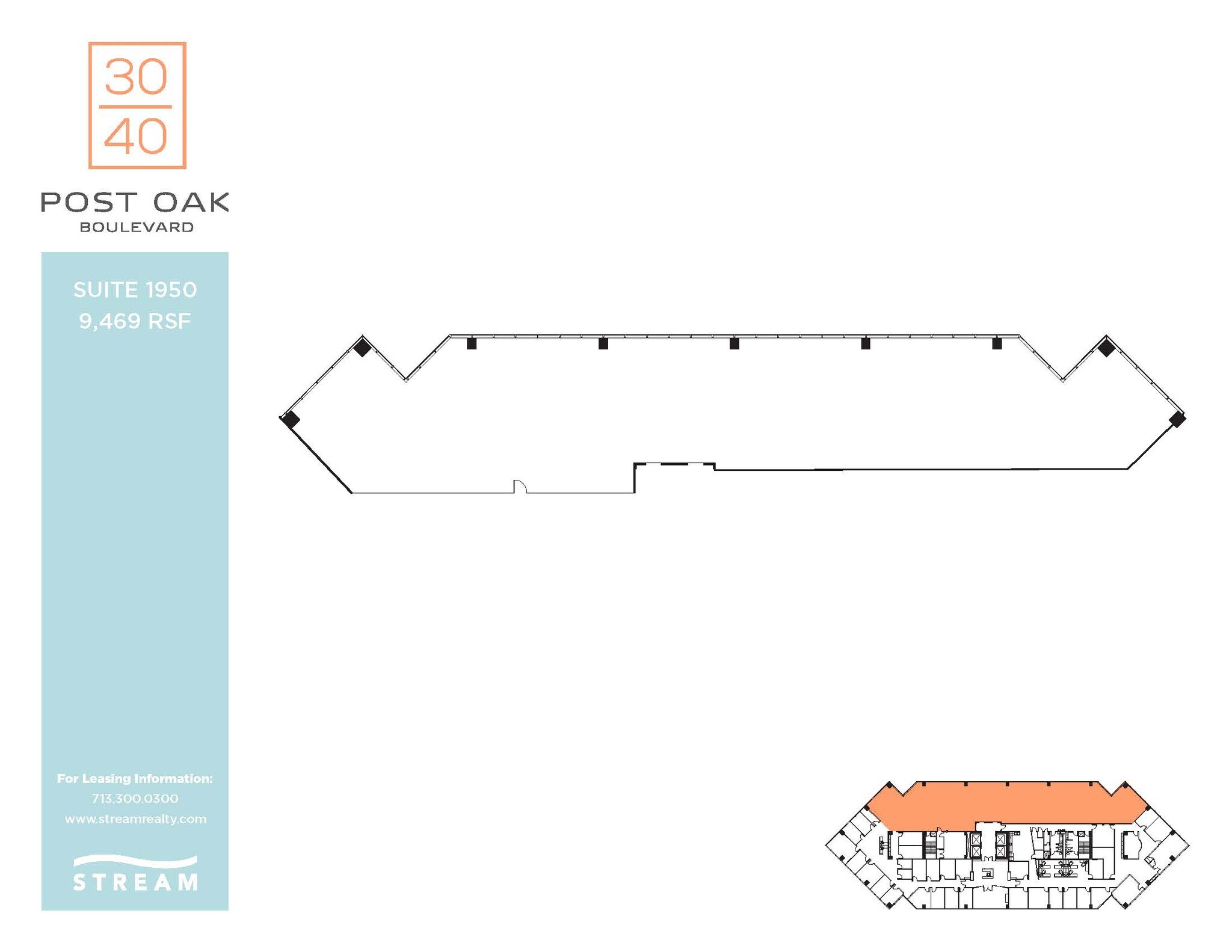 3040 Post Oak Blvd, Houston, TX for lease Floor Plan- Image 1 of 1