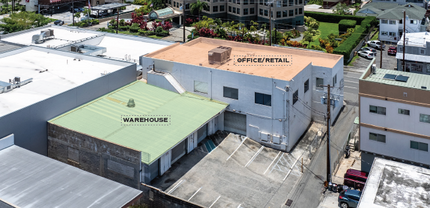 1079-1085 S Beretania St, Honolulu, HI - AERIAL  map view