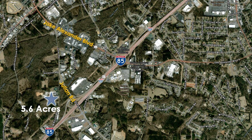 380 W Ritchie Rd, Salisbury, NC for sale Aerial- Image 1 of 1