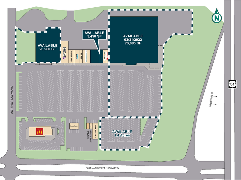 3430 E Main St, Merrill, WI for sale - Site Plan - Image 2 of 7