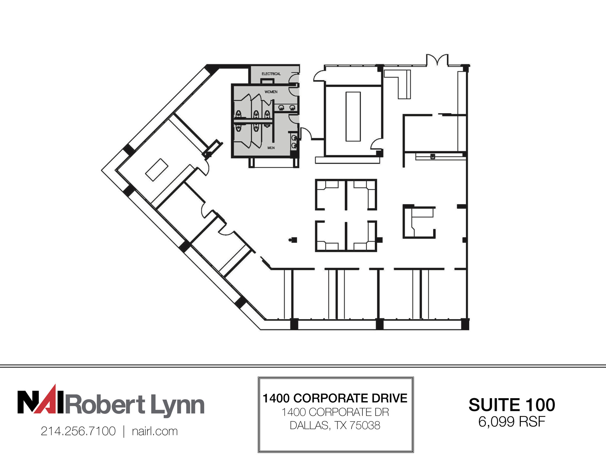 1400 Corporate Dr, Irving, TX for lease Floor Plan- Image 1 of 1