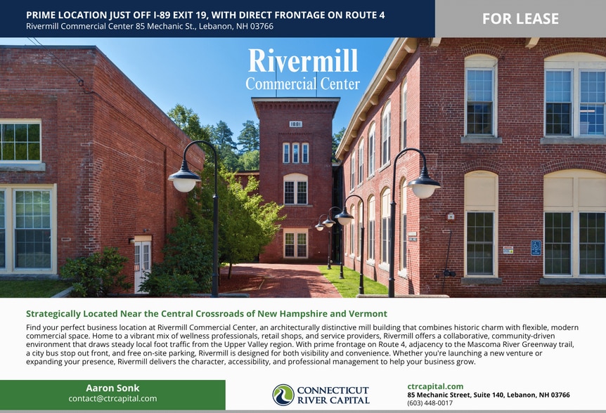 85 Mechanic St, Lebanon, NH for lease - Building Photo - Image 2 of 10