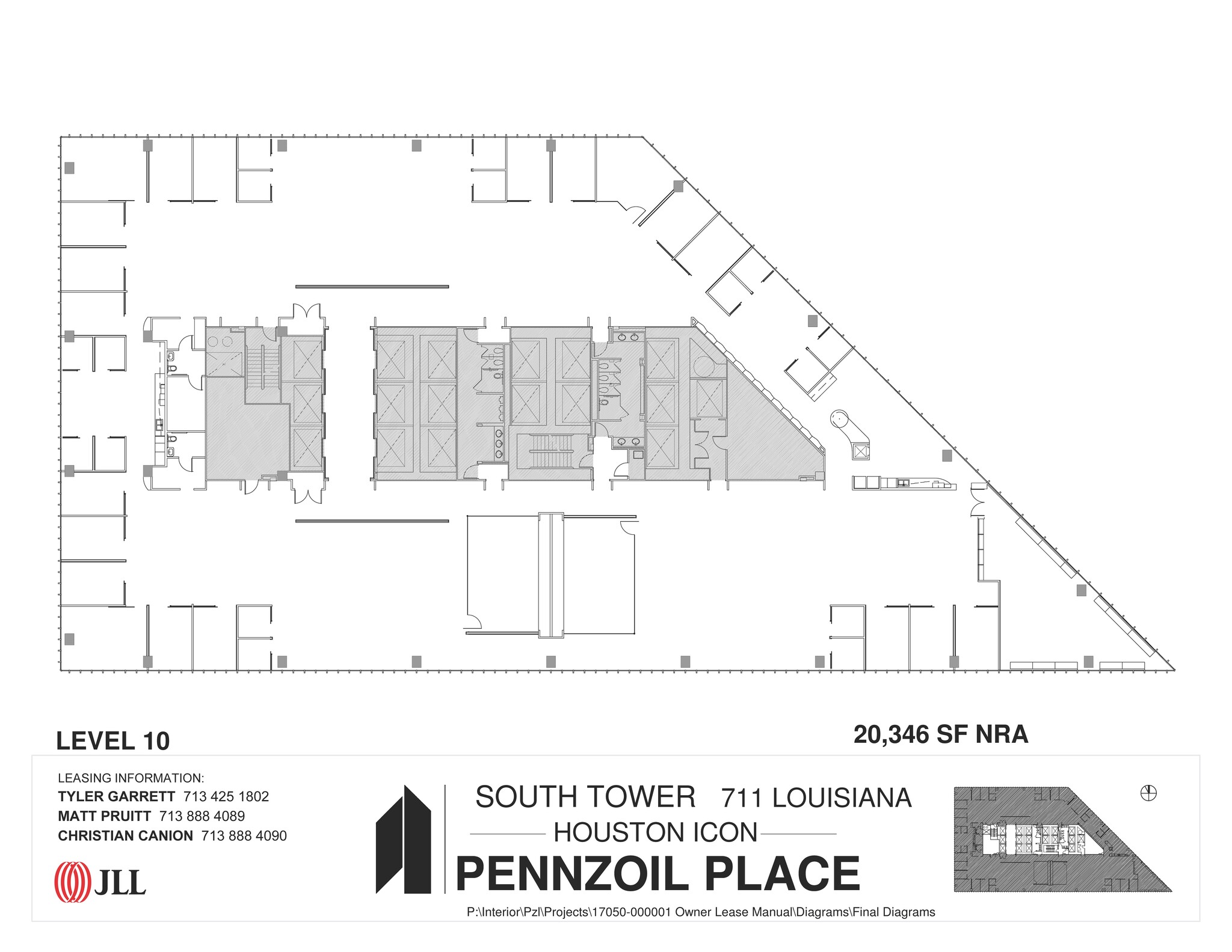 711 Louisiana St, Houston, TX for lease Floor Plan- Image 1 of 1