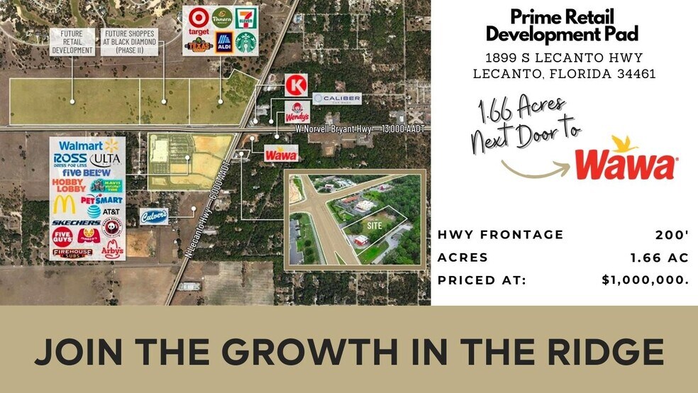 1899 N Lecanto Hwy, Lecanto, FL for sale - Building Photo - Image 1 of 16