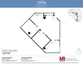 2800 S River Rd, Des Plaines, IL for lease Floor Plan- Image 1 of 1