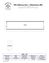 701-709 Jefferson Ave SW, Watertown, MN for lease Site Plan- Image 1 of 1