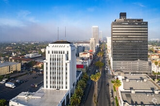 5458-5464 Wilshire Blvd, Los Angeles, CA - AERIAL map view