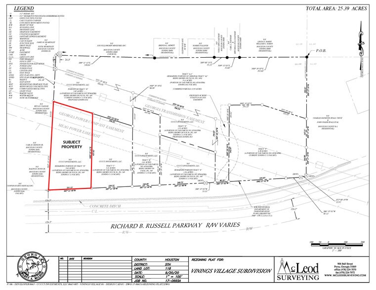 Russell Parkway, Warner Robins, GA for sale - Building Photo - Image 2 of 2