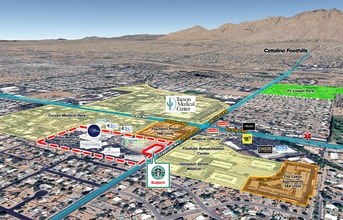 2121 N Craycroft Rd, Tucson, AZ - AERIAL  map view - Image1