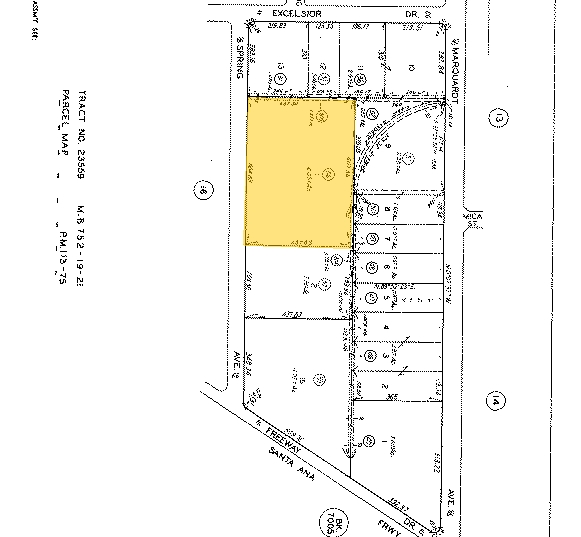 15160-15304 Spring Ave, Santa Fe Springs, CA for lease - Plat Map - Image 3 of 4