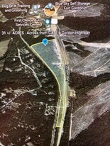 31 +/- acres Across From GATE 6 - Gordon Hwy - Truck Stop
