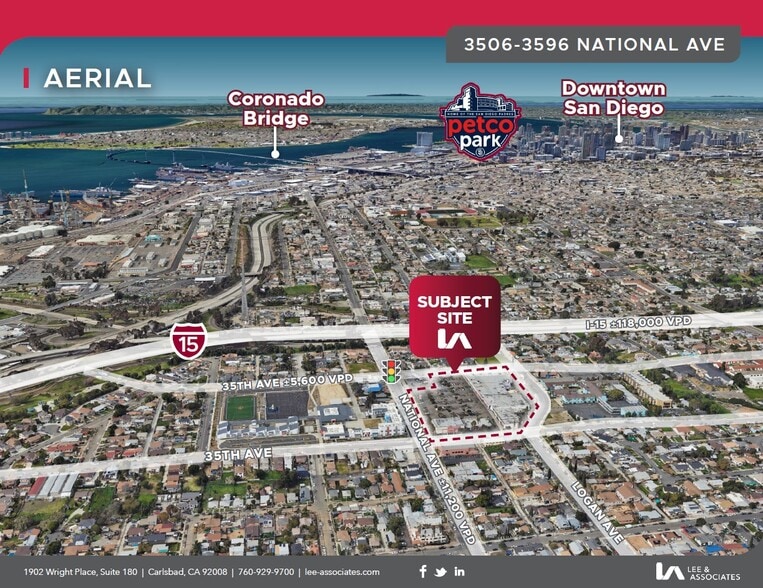 3506 National Ave, San Diego, CA for lease - Building Photo - Image 2 of 6