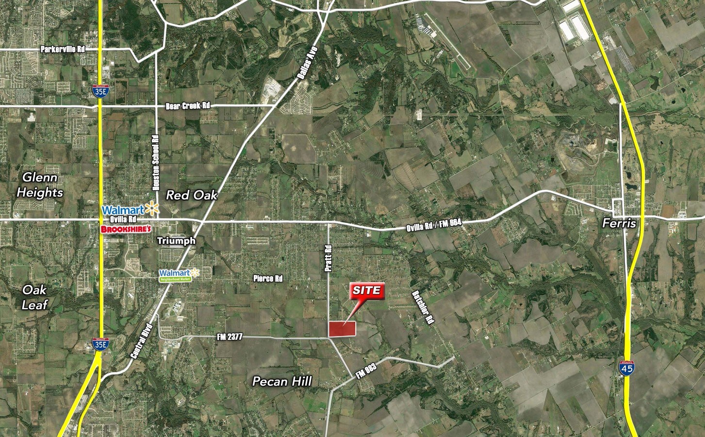 FM 2377 & Pratt Rd, Red Oak, TX, 75154 Commercial Land For Sale