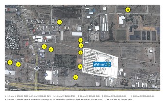 2865 S 5th Ave, Oroville, CA - aerial  map view