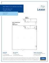 9863 Tanner Rd, Houston, TX for lease Floor Plan- Image 1 of 1