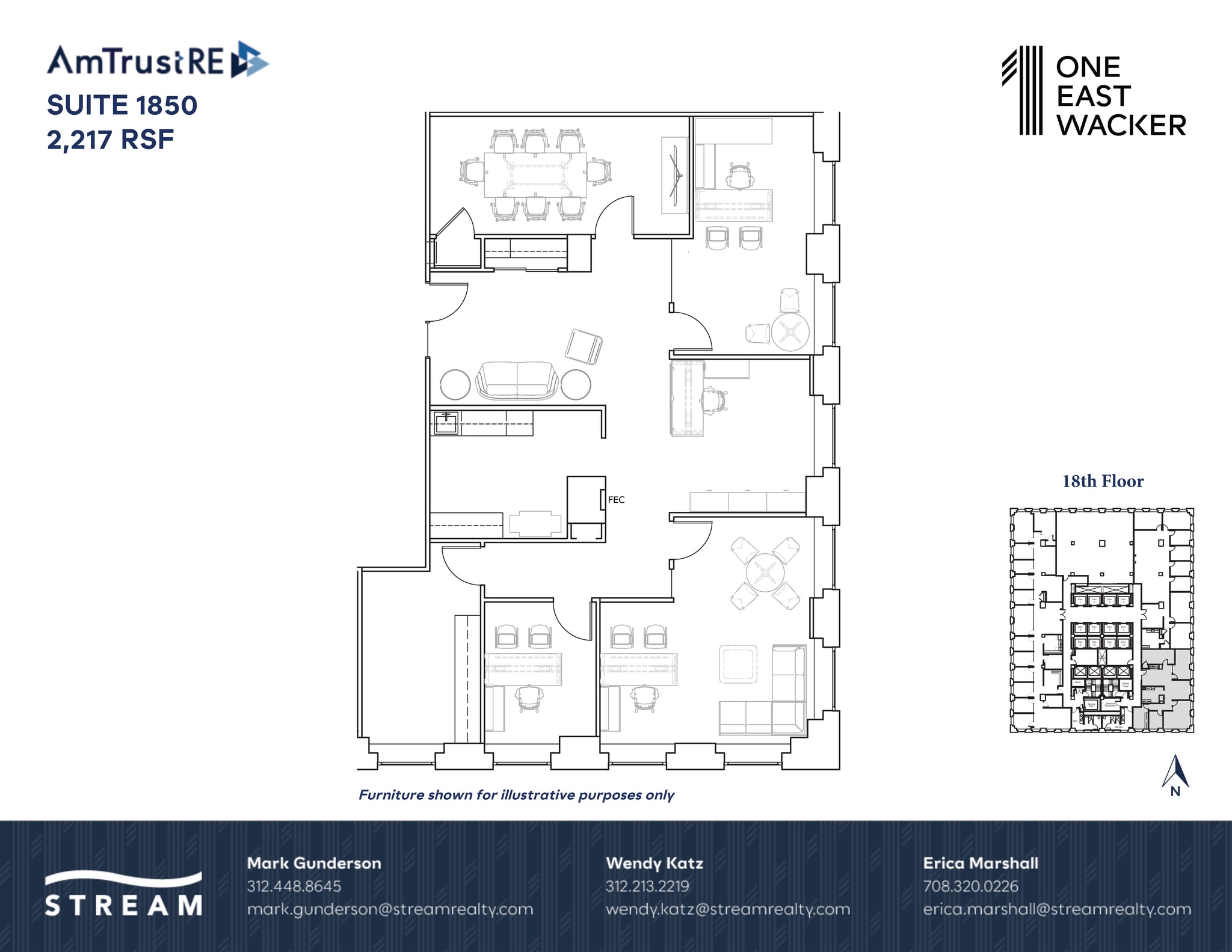 1 E Wacker Dr, Chicago, IL for lease Floor Plan- Image 1 of 1