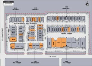 9370 7th St, Rancho Cucamonga, CA for lease Site Plan- Image 1 of 1