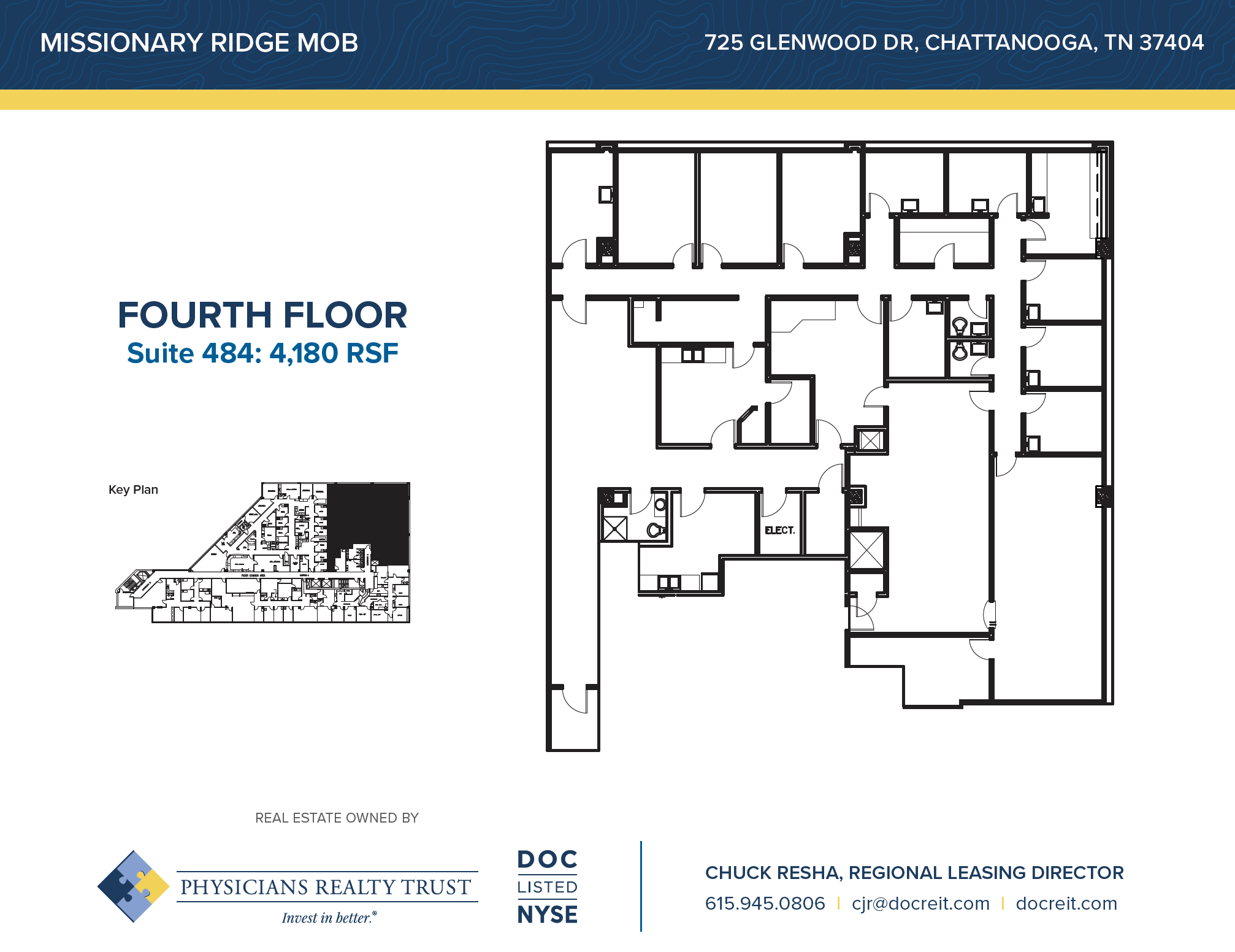 725 Glenwood Dr, Chattanooga, TN for lease Floor Plan- Image 1 of 11