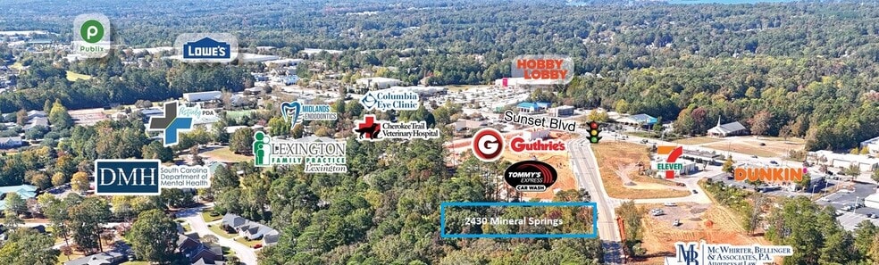 2430 Mineral Springs Rd, Lexington, SC for sale - Building Photo - Image 2 of 5