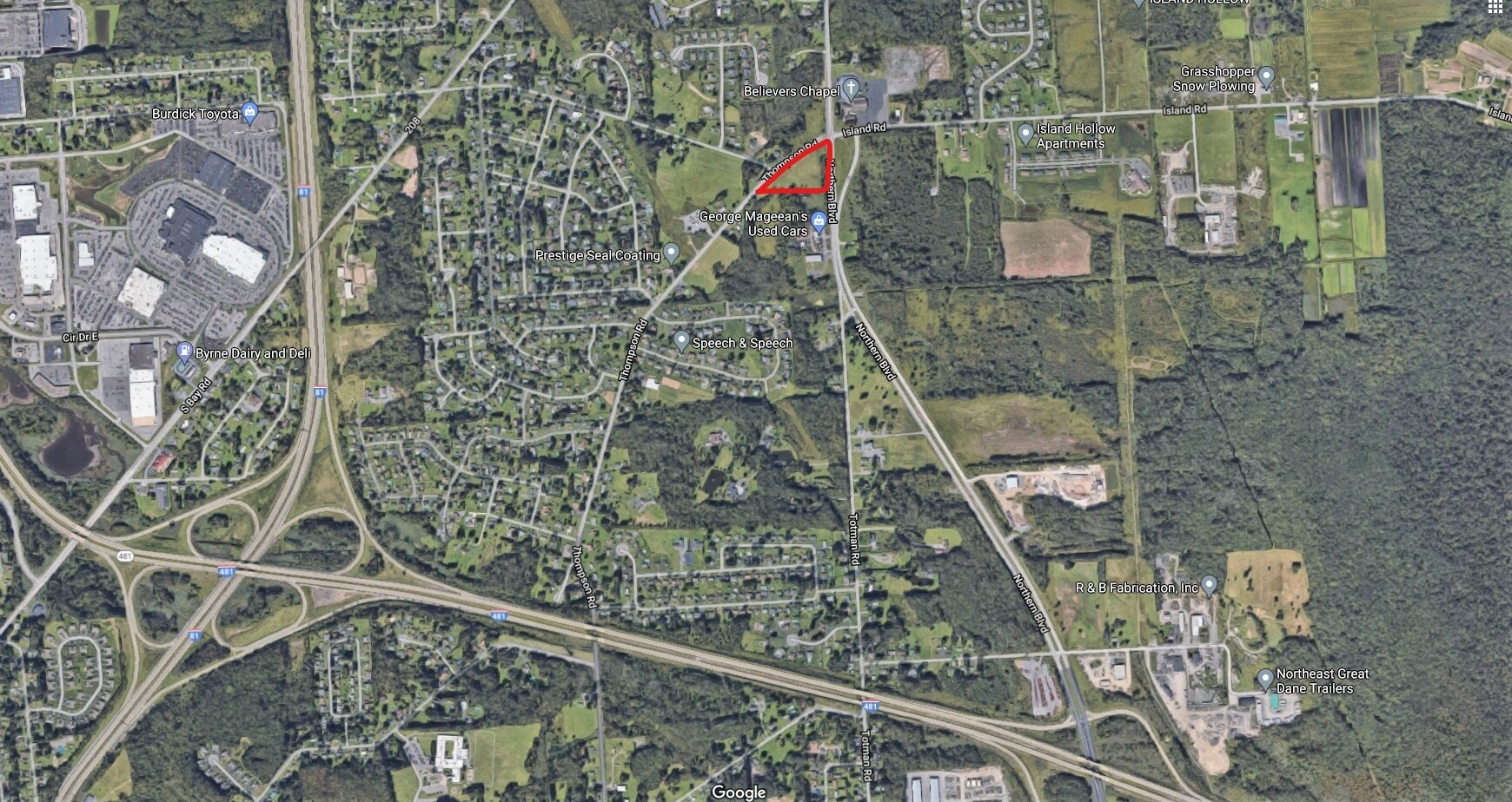 Northern Boulevard & Thompson Rd, North Syracuse, NY 13212 Land for