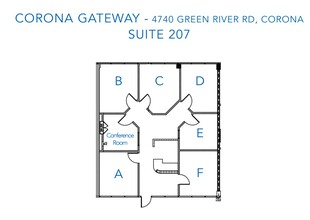 4740 Green River Rd, Corona, CA for lease Floor Plan- Image 1 of 1