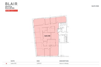 8380 Colesville Rd, Silver Spring, MD for lease Floor Plan- Image 1 of 1