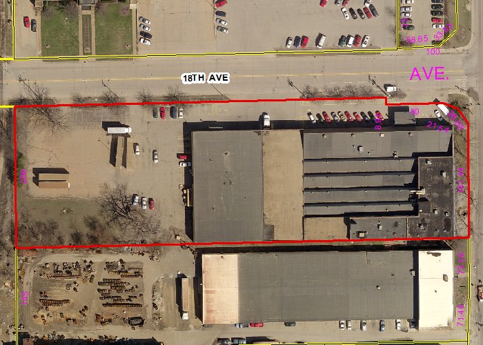 1907 Kishwaukee St, Rockford, IL for lease - Site Plan - Image 2 of 2