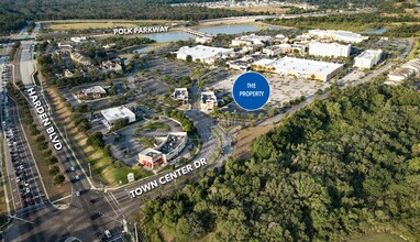 1479 Town Center Dr, Lakeland, FL - aerial  map view