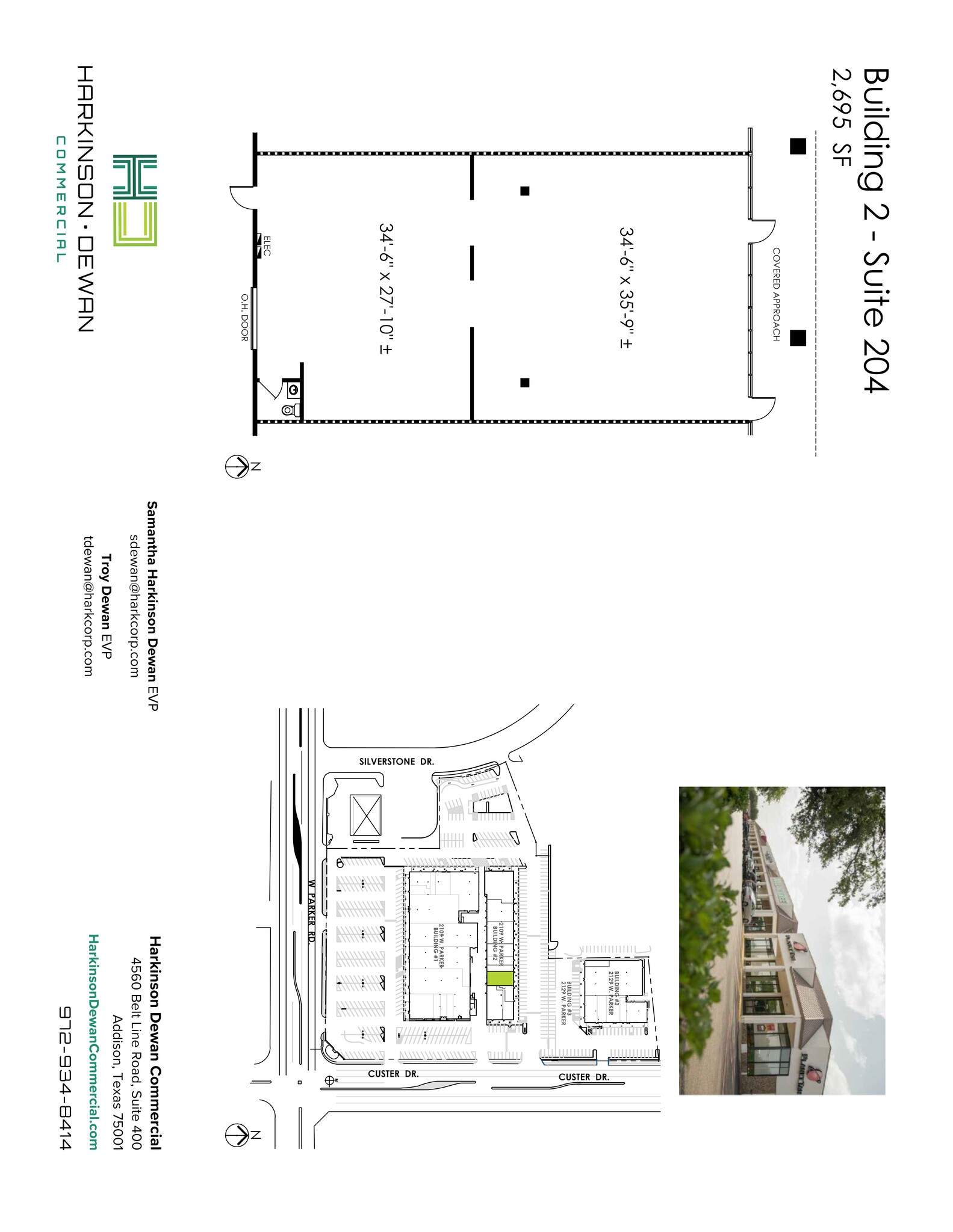 2109 Parker Rd W, Plano, TX for lease Site Plan- Image 1 of 1