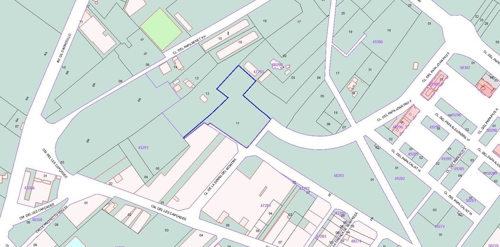 Pla?A del Poligono 31-Urb, 31, Vinaròs, Castellón for sale - Site Plan - Image 2 of 5