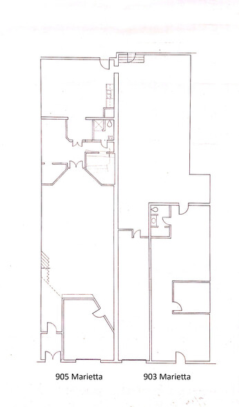 903 Marietta St NW, Atlanta, GA for sale - Floor Plan - Image 1 of 1