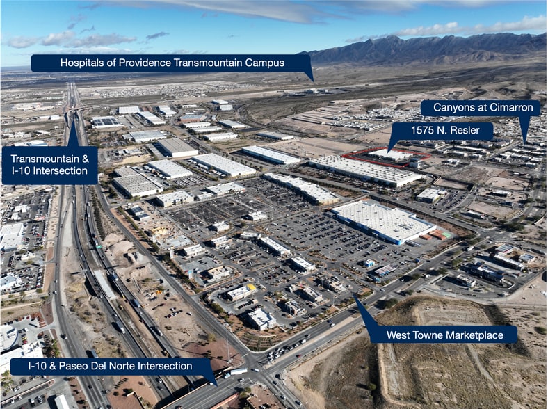 1575 N Resler Dr, El Paso, TX for lease - Building Photo - Image 2 of 18