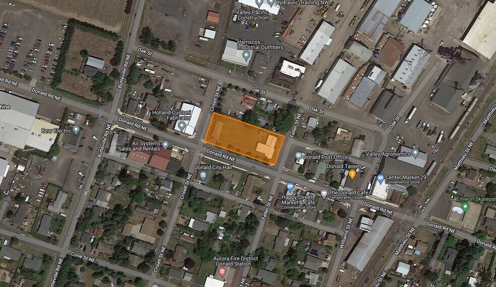 Donald Church Building & Parsonage Donald, OR for Sale