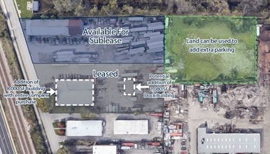 2100 Johns Dr, Glenview, IL - AERIAL  map view