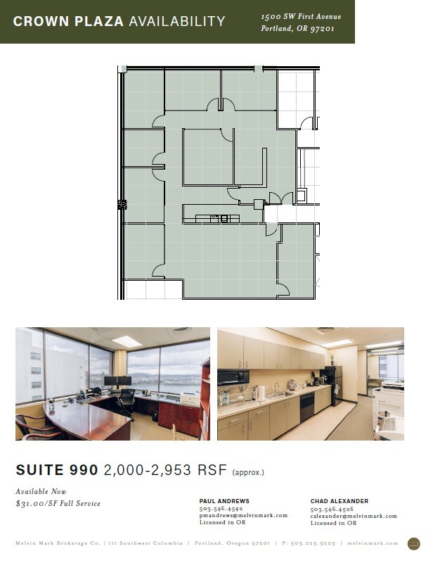 1500 SW 1st Ave, Portland, OR for lease Building Photo- Image 1 of 9