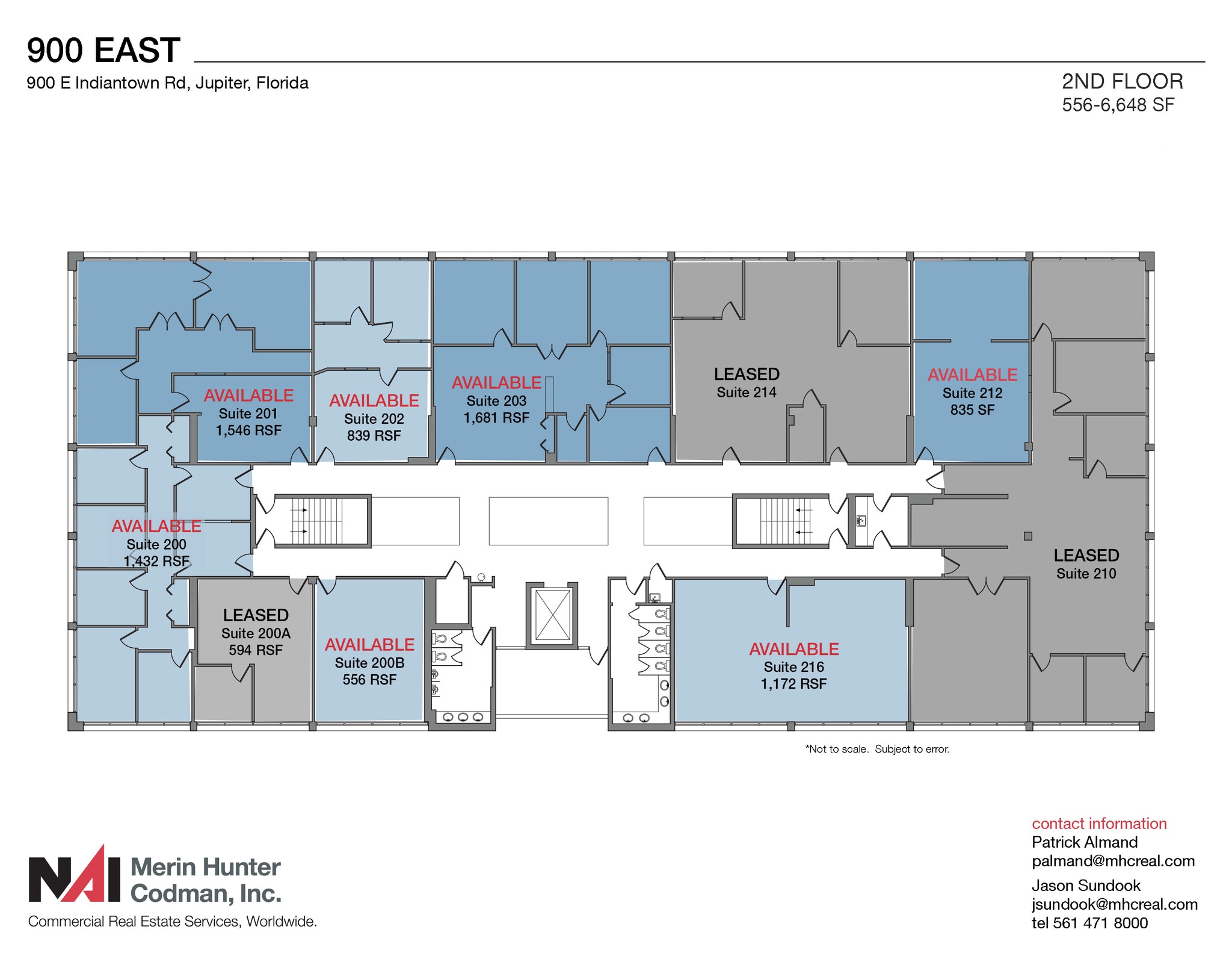 900 E Indiantown Rd, Jupiter, FL for lease Floor Plan- Image 1 of 5