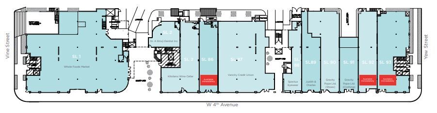 2209-2223 SW 4th St, Calgary, AB for lease - Floor Plan - Image 3 of 3