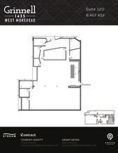 1435 W Morehead St, Charlotte, NC for lease Floor Plan- Image 1 of 2