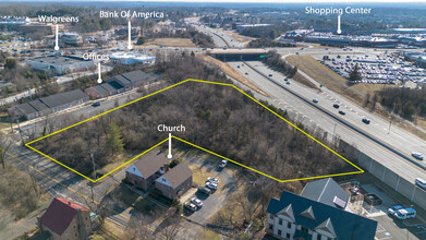 13933-13937 Braddock Rd, Centreville, VA - AERIAL  map view