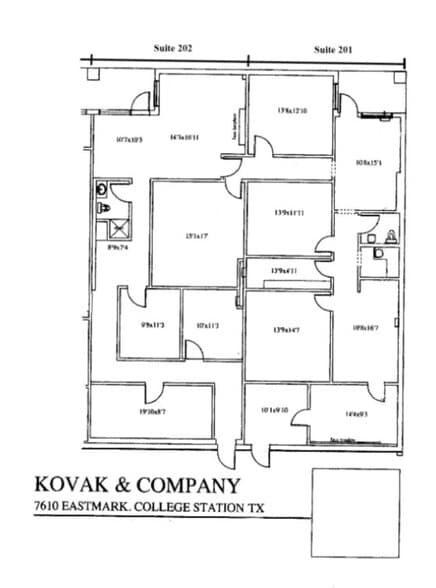 7610 Eastmark, College Station, TX for lease - Floor Plan - Image 2 of 2