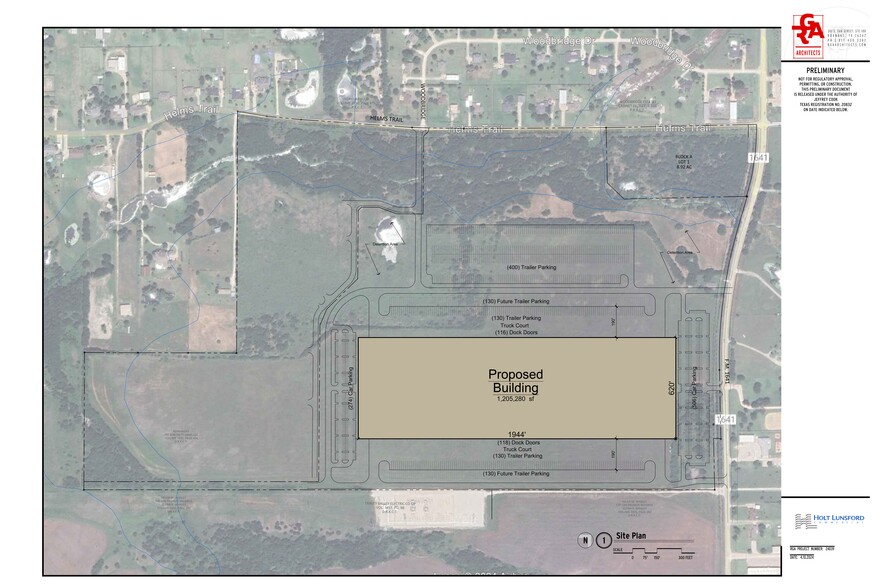 FM 1641, Talty, TX for lease - Site Plan - Image 2 of 5