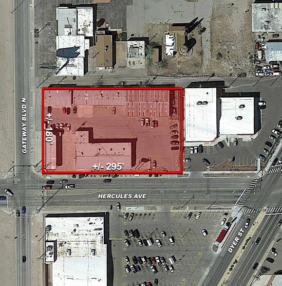 4405 Hercules Ave, El Paso, TX for lease - Aerial - Image 1 of 1