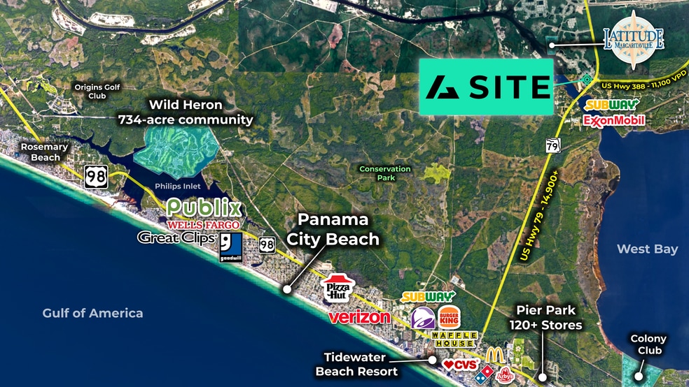 8100 Highway 79, Panama City Beach, FL for lease - Building Photo - Image 2 of 5