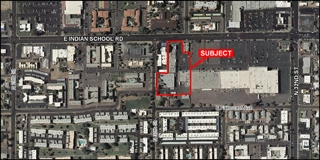 3003-3045 E Indian School Rd, Phoenix, AZ for lease - Aerial - Image 3 of 3