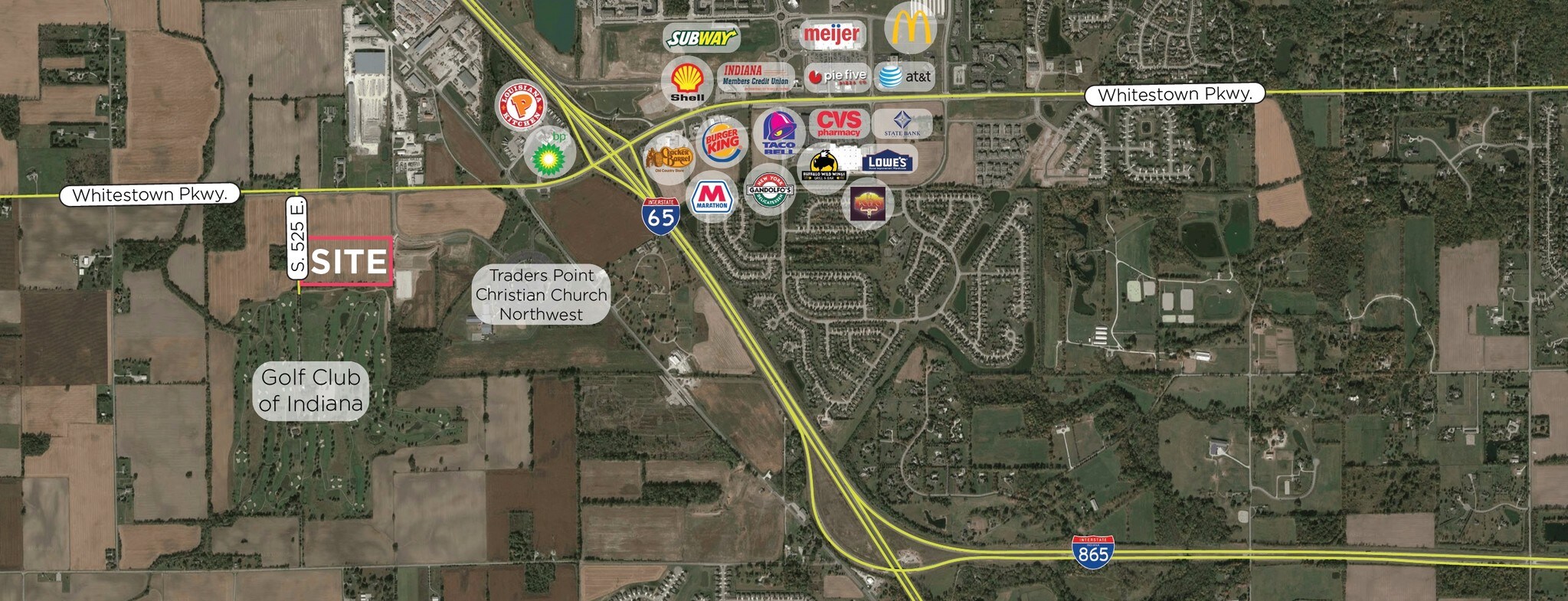 S 525 E & Whitestown Pky, Whitestown, IN for sale Building Photo- Image 1 of 1