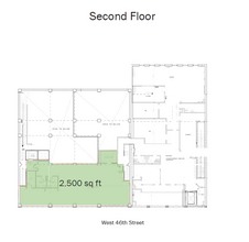 621-625 W 46th St, New York, NY for lease Floor Plan- Image 1 of 6