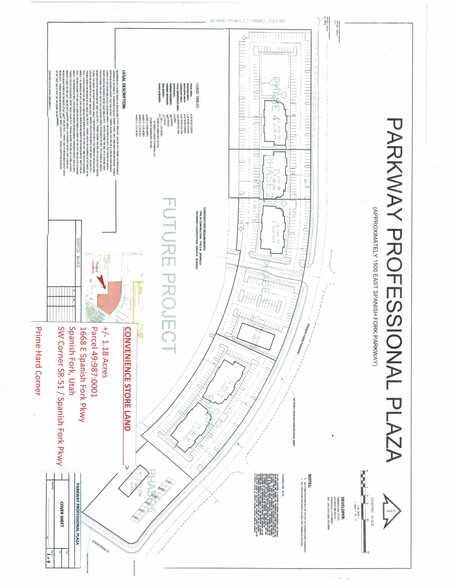 1668 E Spanish Fork Pky, Spanish Fork, UT for sale - Site Plan - Image 2 of 3