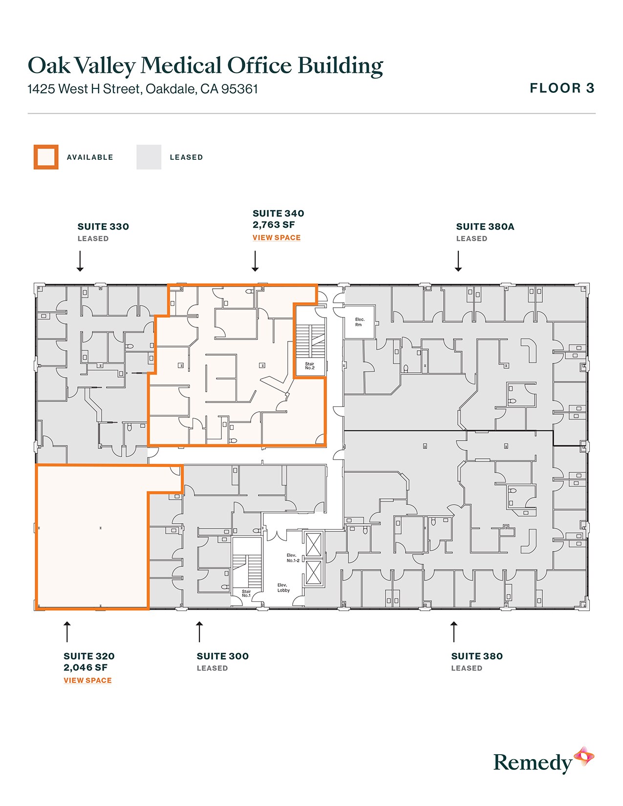 1425 W H St, Oakdale, CA for lease Floor Plan- Image 1 of 1