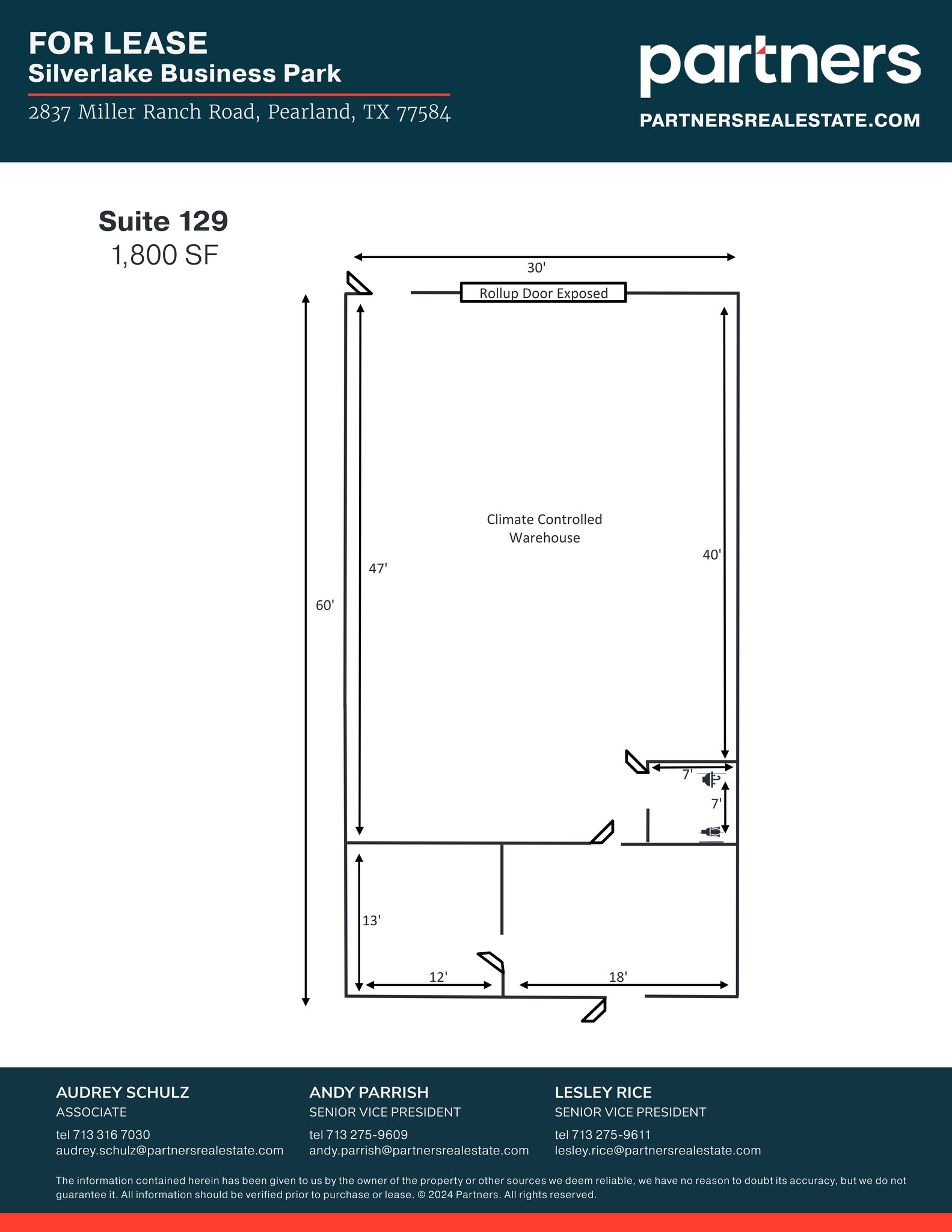 2825 Miller Ranch Rd, Pearland, TX for lease Site Plan- Image 1 of 1