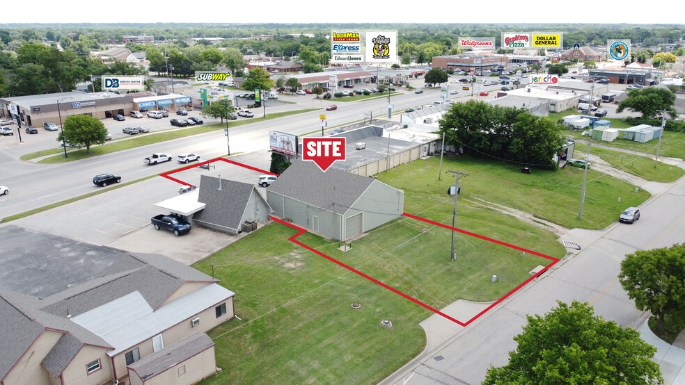 727 N Baltimore Ave, Derby, KS for sale - Aerial - Image 3 of 4